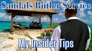 Sandals Butler Insider Tips: Everything You Need To Know