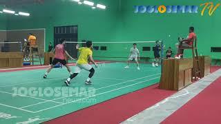 Kevin Sanjaya Vs Ahsan di All Sragen 2021 JOGLOSEMAR TV