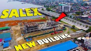 SALEX UPDATE! NEW BUILDING TINATAYO SA TABI NG TULAY