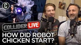 Seth Green and Breckin Meyer Talk About the Origin of Robot Chicken