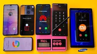 Howmuch Phone Brands weight incomingcalls,Huawei,Xiaomi,samsung,oneplus,google pixel