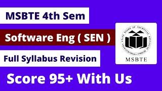 Software Engineering Full Syllabus Revision| Live Class |Best class for MSBTE| Get admission in COEP