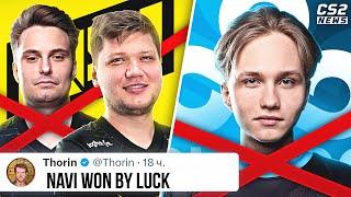 NAVI WON THE MAJOR BY LUCK! THEY NEED S1MPLE (c) Thorin. M0NESY DENIES CLOUD9. CS NEWS