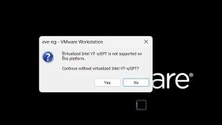 fix Virtualized Intel VT-x/EPT is not supported on this platform