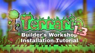Terraria 1.3 mobile | Android | Builder's Workshop Installation Tutorial | How to get all items