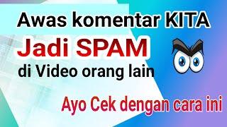 Watch in this video about how to easily see our comments as spam or not on someone else's channel