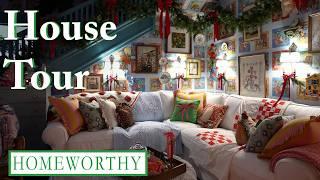 CHRISTMAS HOME TOUR | A Maximalist Home with Nostalgic Holiday Charm