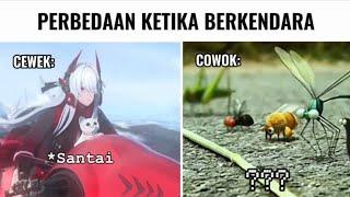 Cowok Ketika Berkendara...️