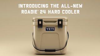 The New YETI Roadie® 24 Hard Cooler