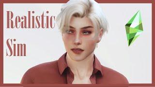 Realistic male Sim | SIMS4 | CAS + CC