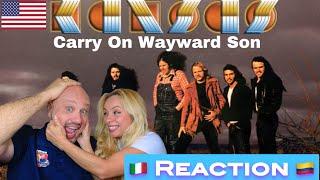 Kansas - Carry on Wayward Son  Reaction and Analysis  Italian And Colombian 