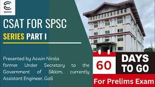 Series Part I CSAT Series of Sikkim Services Combined Recruitment Exam