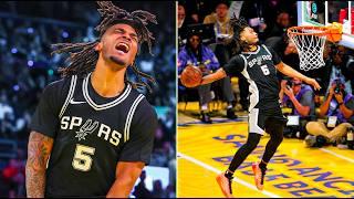 Stephon Castle - Future Superstar in the NBA ⭐ Spurs Rookie Highlights