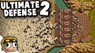 BEST FINAL WAVE DEFENSE vs GIANT HORDE! | They Are Billions Custom Map Gameplay