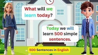 500 Sentences in English  Daily Useful Phrases  To Improve English Speaking Best English Hub