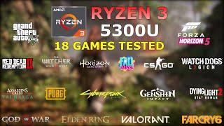 Ryzen 3 5300U Vega 6 in late 2022 - 18 Games Tested - is it good?