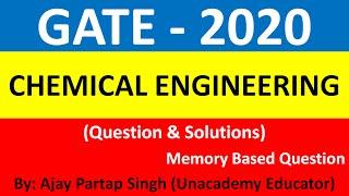CH GATE 2020 Aptitude Questions Solution