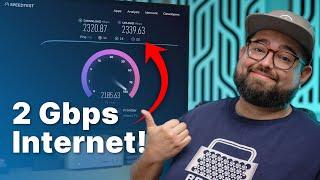 How I Got 2 Gbps Internet Speeds at Home! | Ubiquiti Setup + Mac Studio