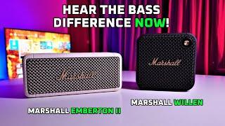 Marshall Emberton II vs Willen Review  Hear the Bass here!