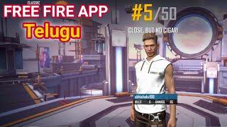 GARENA FREE FIRE GAMEPLAY TELUGU SOLO || Veggalam Abhishek Chary || Online Free Fire Game in Telugu