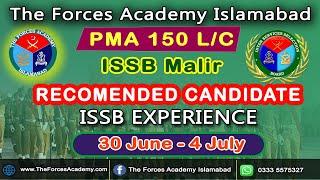 ISSB Experience PMA 150 || Recommended Candidate || 30 June- 4 July || Malir Center || SRT, Essay