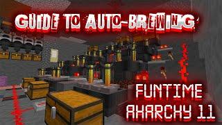 ГАЙД ПО АВТО-ЗЕЛЬЕВАРКИ С ТАЙМЕРОМ | Анархия | FunTime | Minecraft