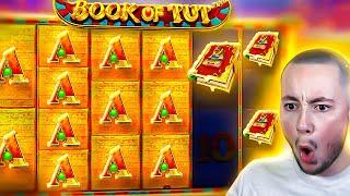 I SPUN Into INSANE BONUS On BOOK OF TUT MEGAWAYS..