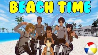 Scouts go to the Beach (AOT VR)