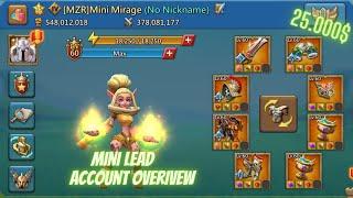 Beast MINI LEAD Account Overview at 25.000$ - Lords Mobile