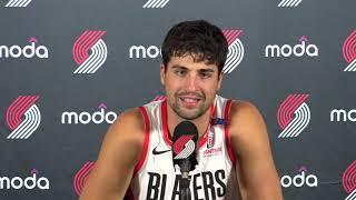 Deni Avdija Media Availability | 2024 Media Day | Portland Trail Blazers