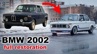 Restoring A Barn Find BMW 2002 turbo