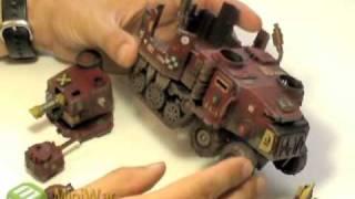 Warhammer 40k Ork Battle Wagon Color Scheme