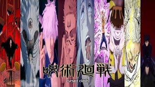 Jujutsu Kaisen Cursed Clash - All Domain Expansions