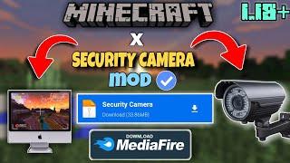 Security Camera Mod for Minecraft pocket edition 1.18 | Camera Mod | minecraft pe 1.18