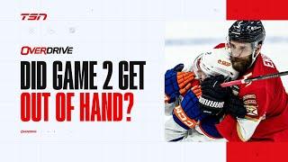 Draisaitl, Carrick, Ekblad... Did Game 2 get too out of hand? | OverDrive