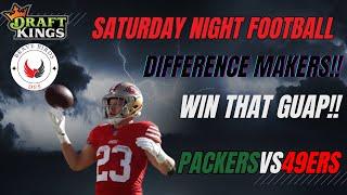 NFL Division Round Saturday Night Football | DraftKings | Showdown | Picks | DFS | Advice | Strategy