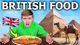 I Tried British Food in EGYPT