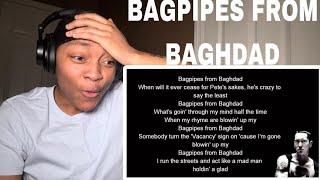 FIRST TIME HEARING Eminem - Bagpipes From Baghdad REACTION