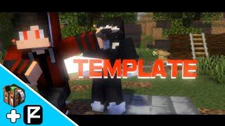 Intro Mine Imator + Panzoid Template #1 (200 Subs Special) | Remake Trung Sugi