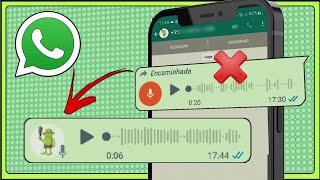 Como Encaminhar Áudios Sem Mostrar que Foi Encaminhado no WhatsApp