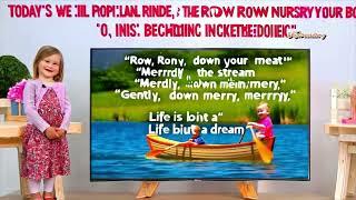 “Row Row Row Your Boat - A Fun and Classic Rhyme”@Manosha-1 #rowrowrowyourboat