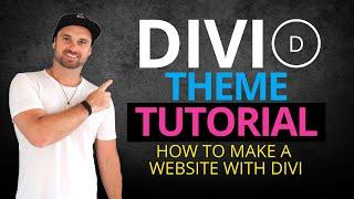 Divi Theme Tutorial  How to Make a Website with Divi
