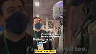 world's most advanced humanoid robot ameca #ai #robot #chatgpt #artificialintelligence #future #1m