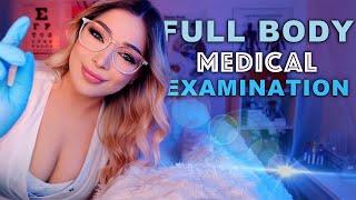 ASMR Full Body Examination 🩺 Personal Attention | Nurse Roleplay, Medical Eye Exam, Gloves