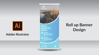 How to design rollup banner in adobe illustrator