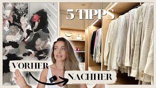 Erstelle den Kleiderschrank, den du liebst! 5 Tipps
