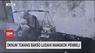 Jorok! Tukang Bakso Ludahi Mangkok Pembeli