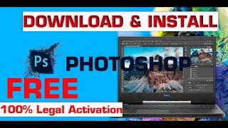 How to Download And Install Adobe Photoshop for FREE on PC | 2024