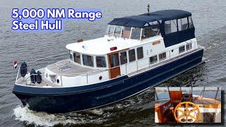 €250K STEEL Long Range Boat FOR SALE! | M/Y ‘Juana’