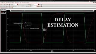 Delay Calculation in Cadence Virtuoso.